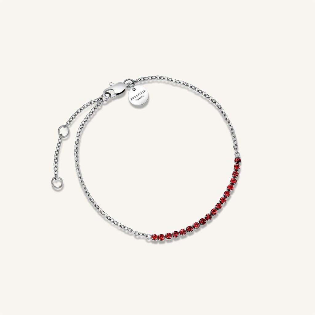 Rosefield Tennis armband – goudkleurig / zilverkleurig – productfoto 2