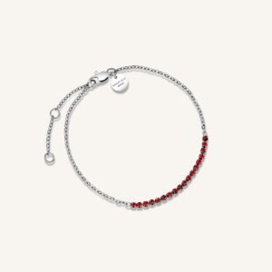 Rosefield Tennis armband – goudkleurig / zilverkleurig – productfoto 2