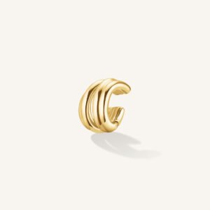 Rosefield Tangle Earcuff – goudkleurig / zilverkleurig – productfoto 1
