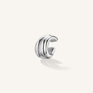Rosefield Tangle Earcuff – goudkleurig / zilverkleurig – productfoto 2