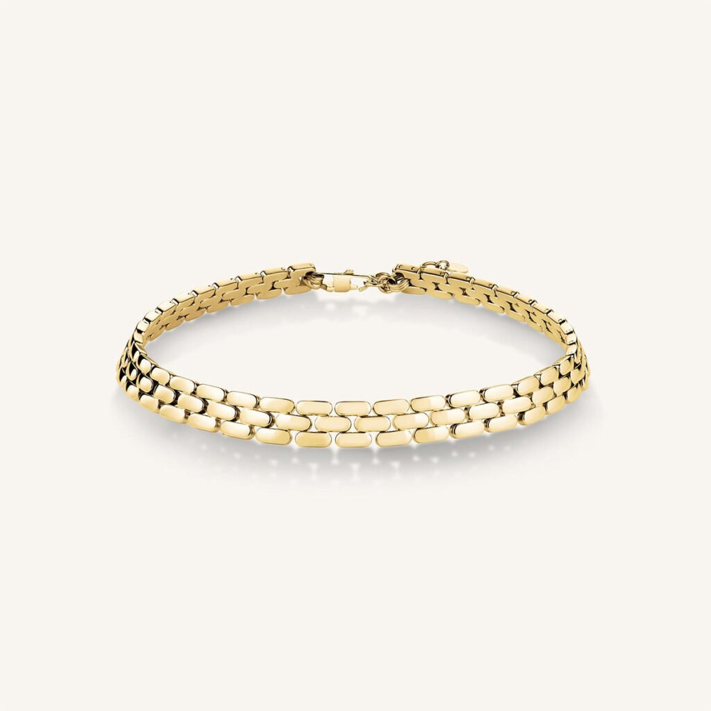 Rosefield Legacy ketting – goudkleurig – productfoto 1