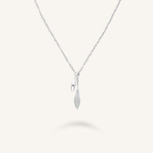 Rosefield Pave Lariat ketting – goudkleurig / zilverkleurig – productfoto 2