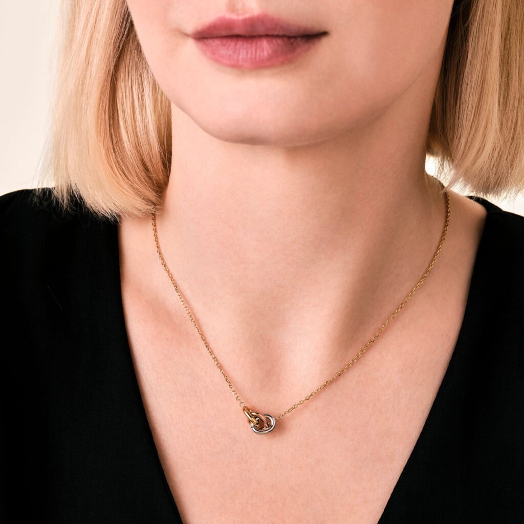 Rosefield 3 Rings ketting – productfoto 2