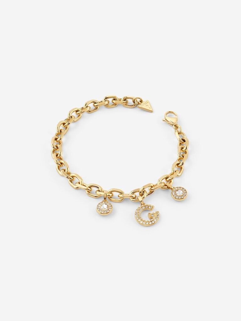 GUESS G Crystal damesarmband goudkleurig – JUBB05445JWYGS – productfoto 2