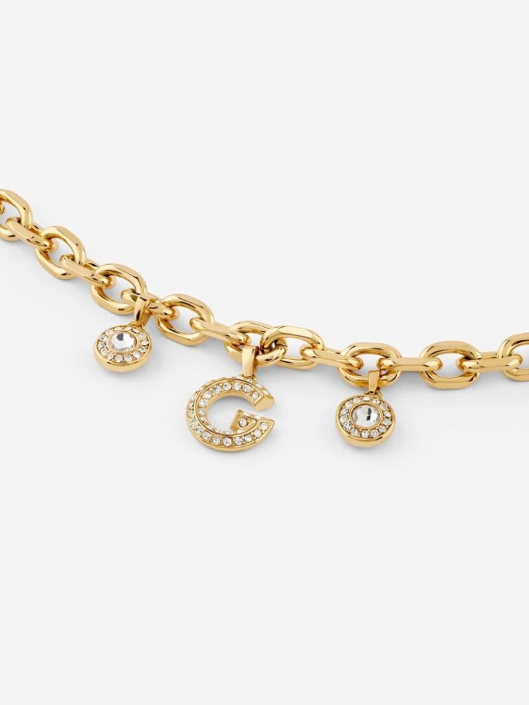 GUESS G Crystal damesarmband goudkleurig – JUBB05445JWYGS – productfoto 3