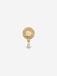 GUESS Tiny Pearly damesoorbellen goudkleurig – JUBE05517JWYGT-U – productfoto 3