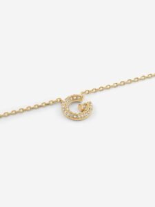 GUESS G Crystal damesketting goudkleurig – JUBN05441JWYGT-U – productfoto 4
