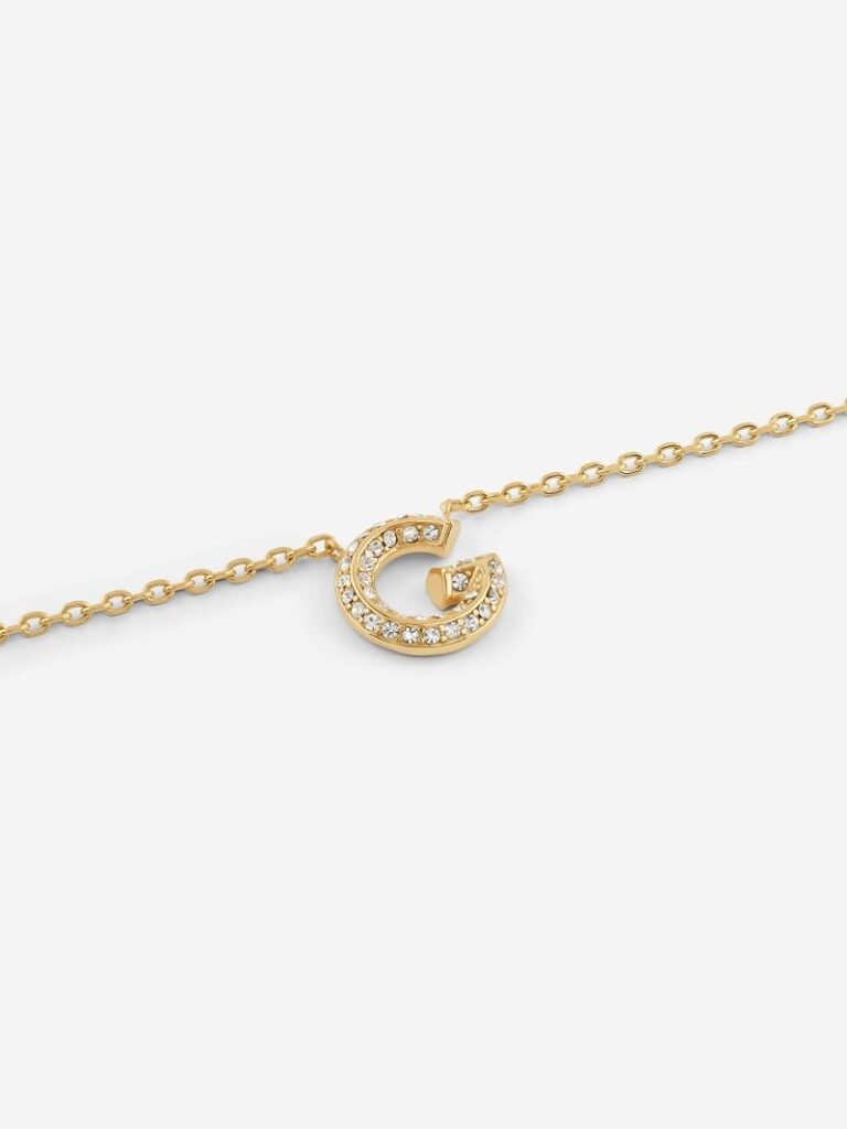 GUESS G Crystal damesketting goudkleurig – JUBN05441JWYGT-U – productfoto 4