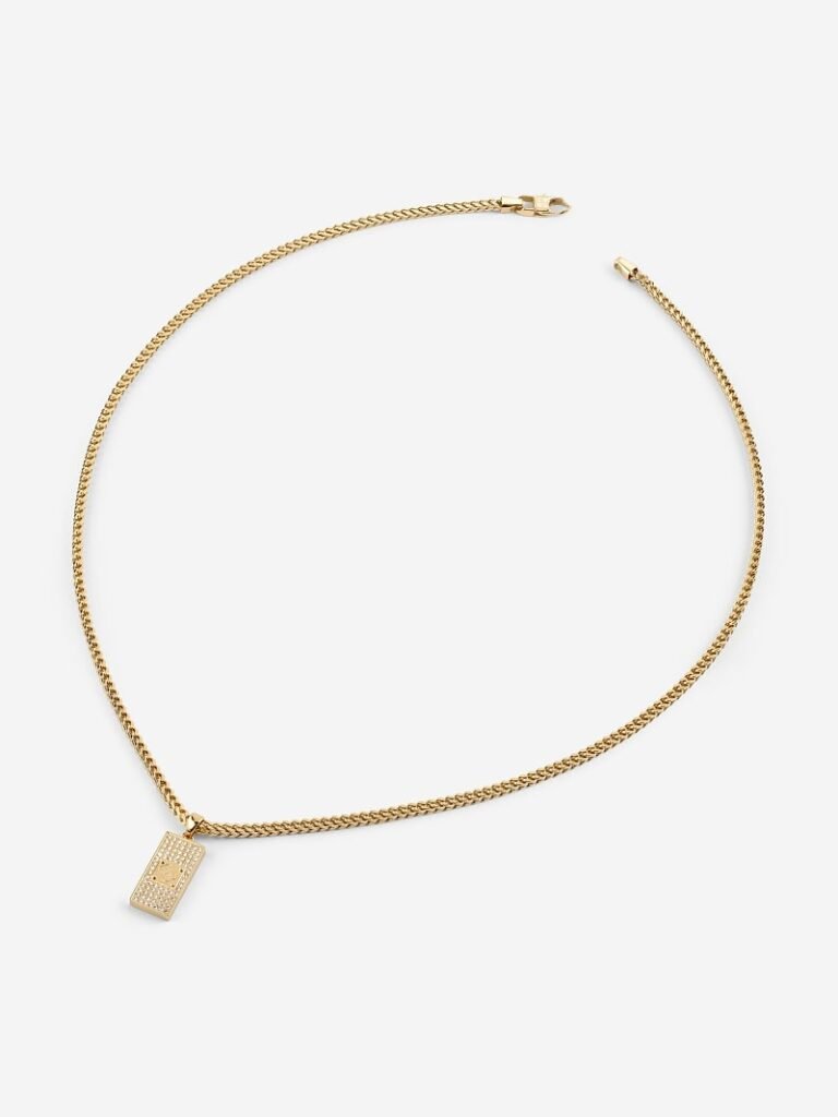GUESS 4G Frontiers herenketting goudkleurig – JUMN06030JWYGT-U – productfoto 2