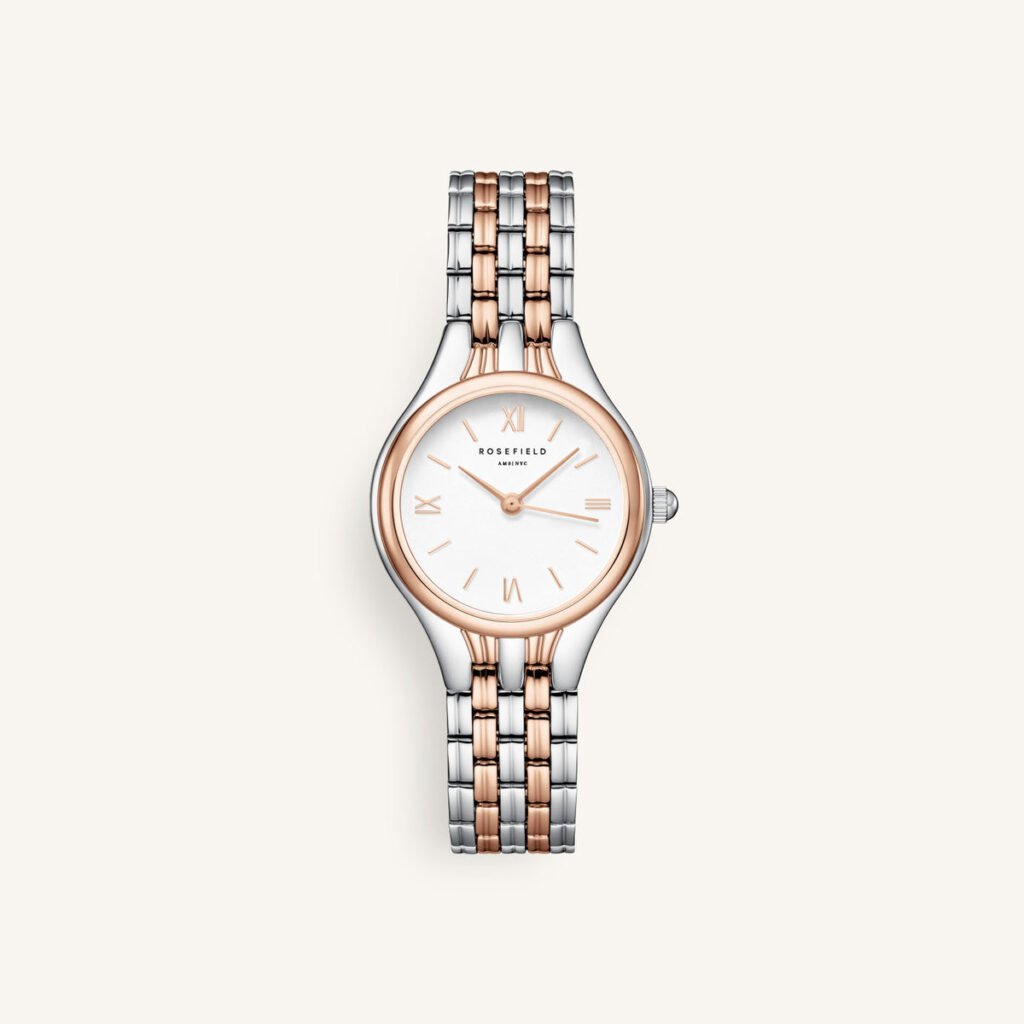 Rosefield Muse Rose Gold horloge – roségoudkleurig / rosé zilverkleurig – productfoto 1