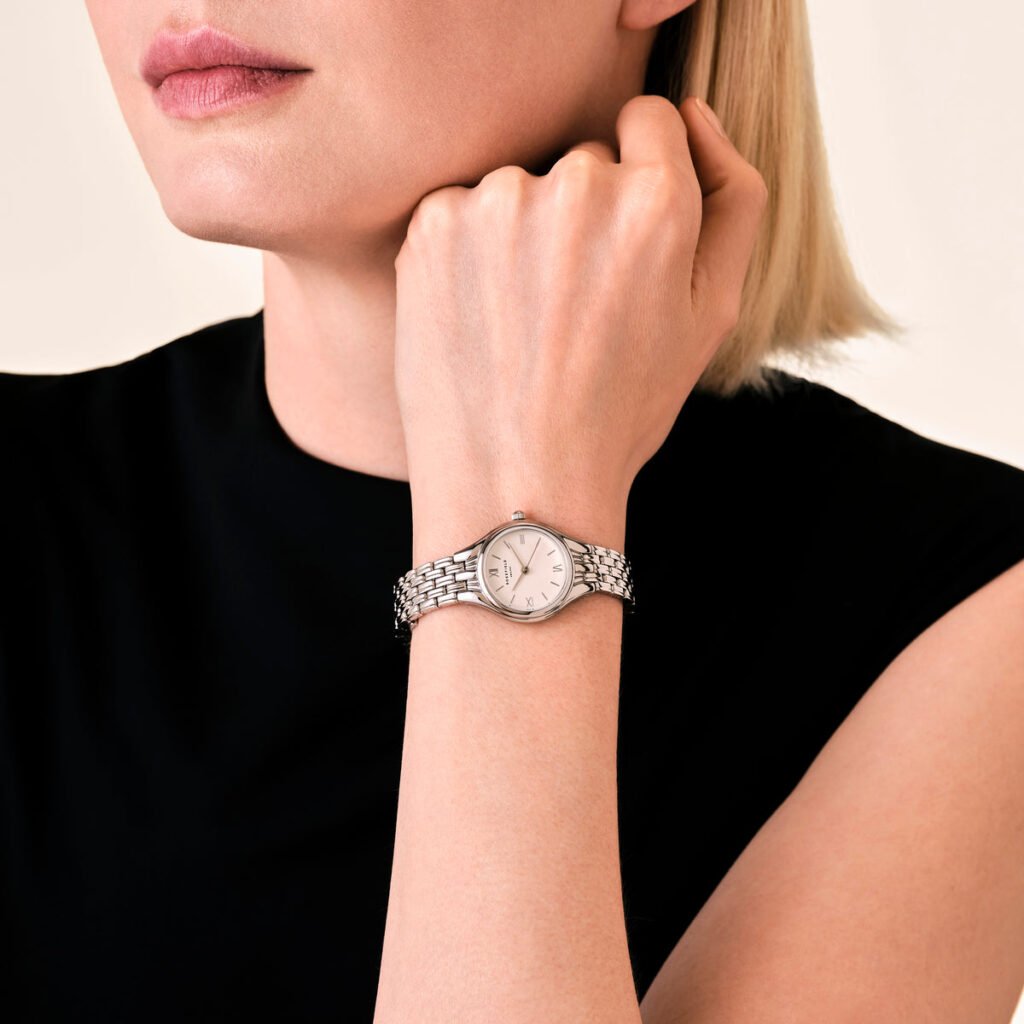 Rosefield Muse horloge – zilverkleurig – productfoto 2
