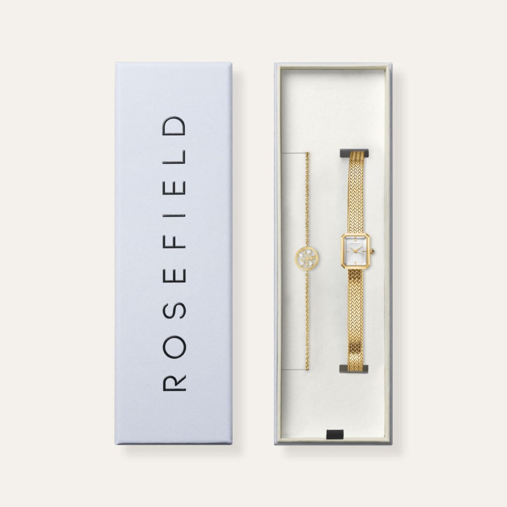 Rosefield Mini Octagon + Tree of Life armband cadeauset – productfoto 1