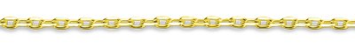 38-42cm (Kind) Vergulde Anker Ketting