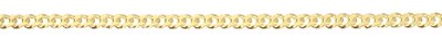 55-60cm Vergulde Gourmet Ketting