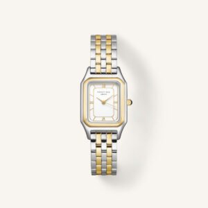 Rosefield Ivy White Duotone horloge – bicolor – productfoto 1
