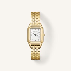 Rosefield Ivy horloge – goudkleurig – productfoto 1
