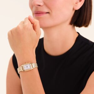 Rosefield Ivy horloge – goudkleurig – productfoto 2
