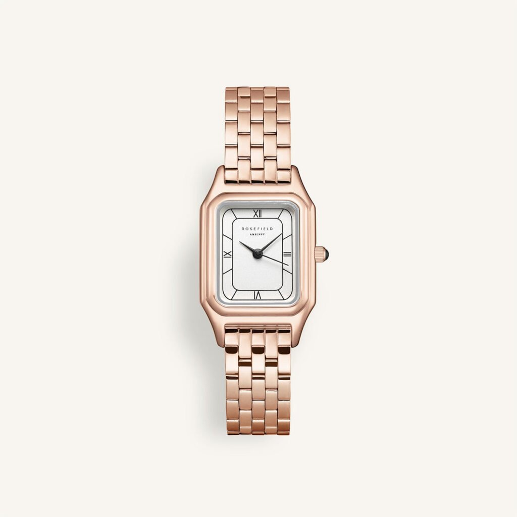 Rosefield Ivy horloge – roségoudkleurig – productfoto 1