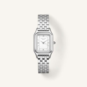 Rosefield Ivy horloge – zilverkleurig – productfoto 1