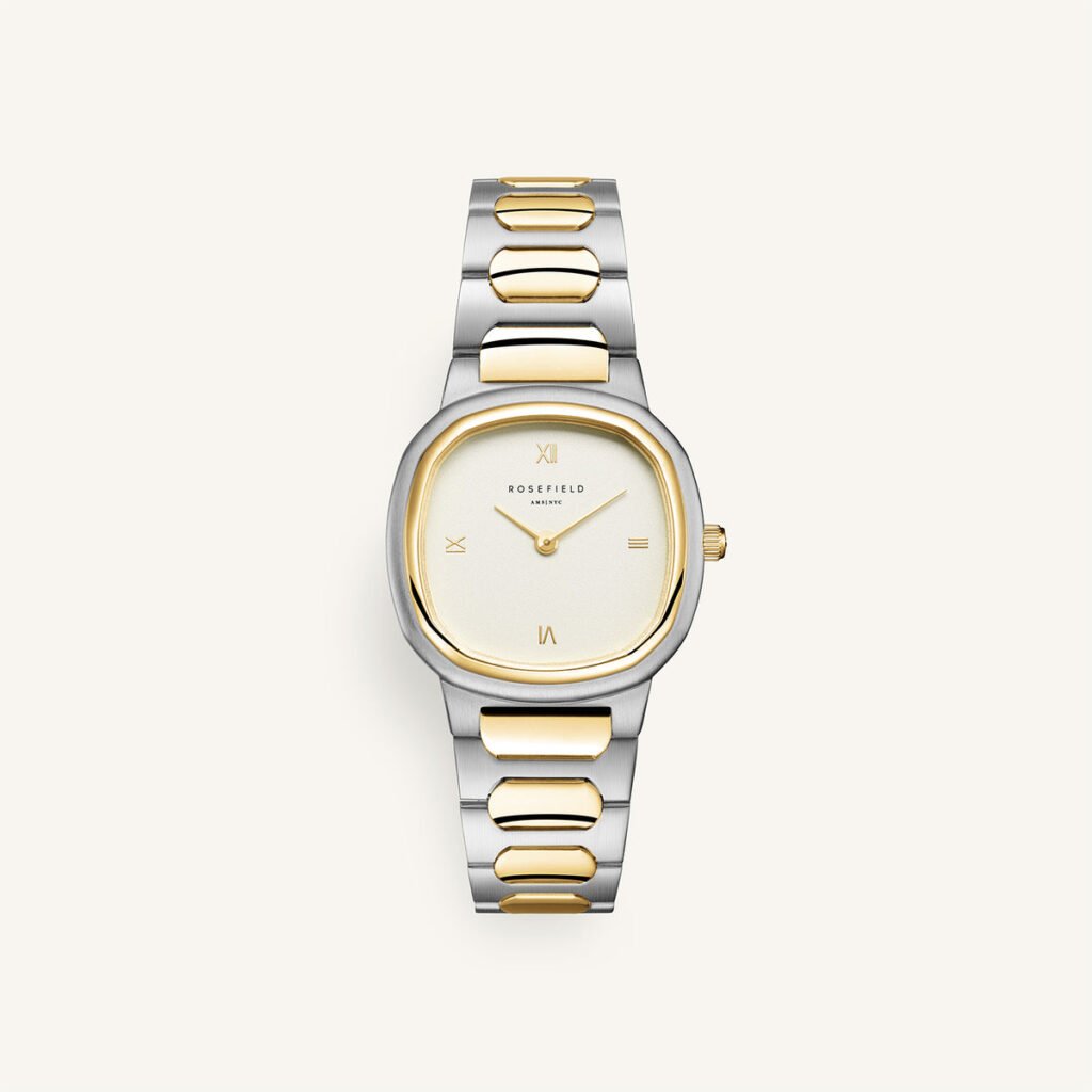 Rosefield Gaia Duotone horloge – bicolor – productfoto 1
