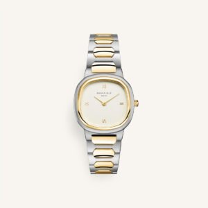 Rosefield Gaia Duotone horloge – bicolor – productfoto 1