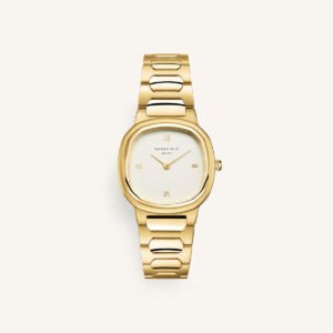 Rosefield Gaia horloge – goudkleurig – productfoto 1