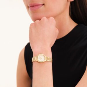 Rosefield Gaia XS horloge – goudkleurig – productfoto 2