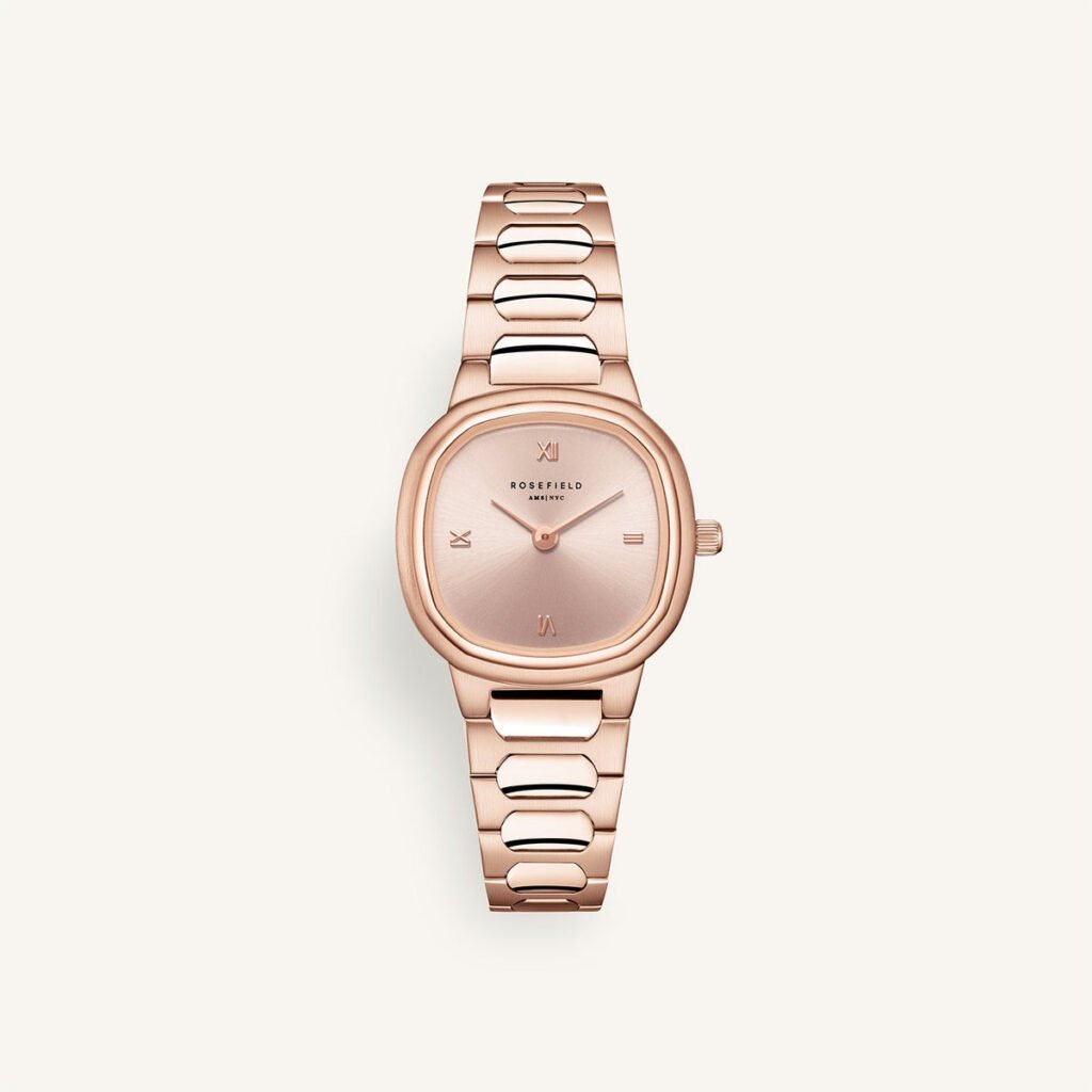 Rosefield Gaia XS horloge – roségoudkleurig – productfoto 1