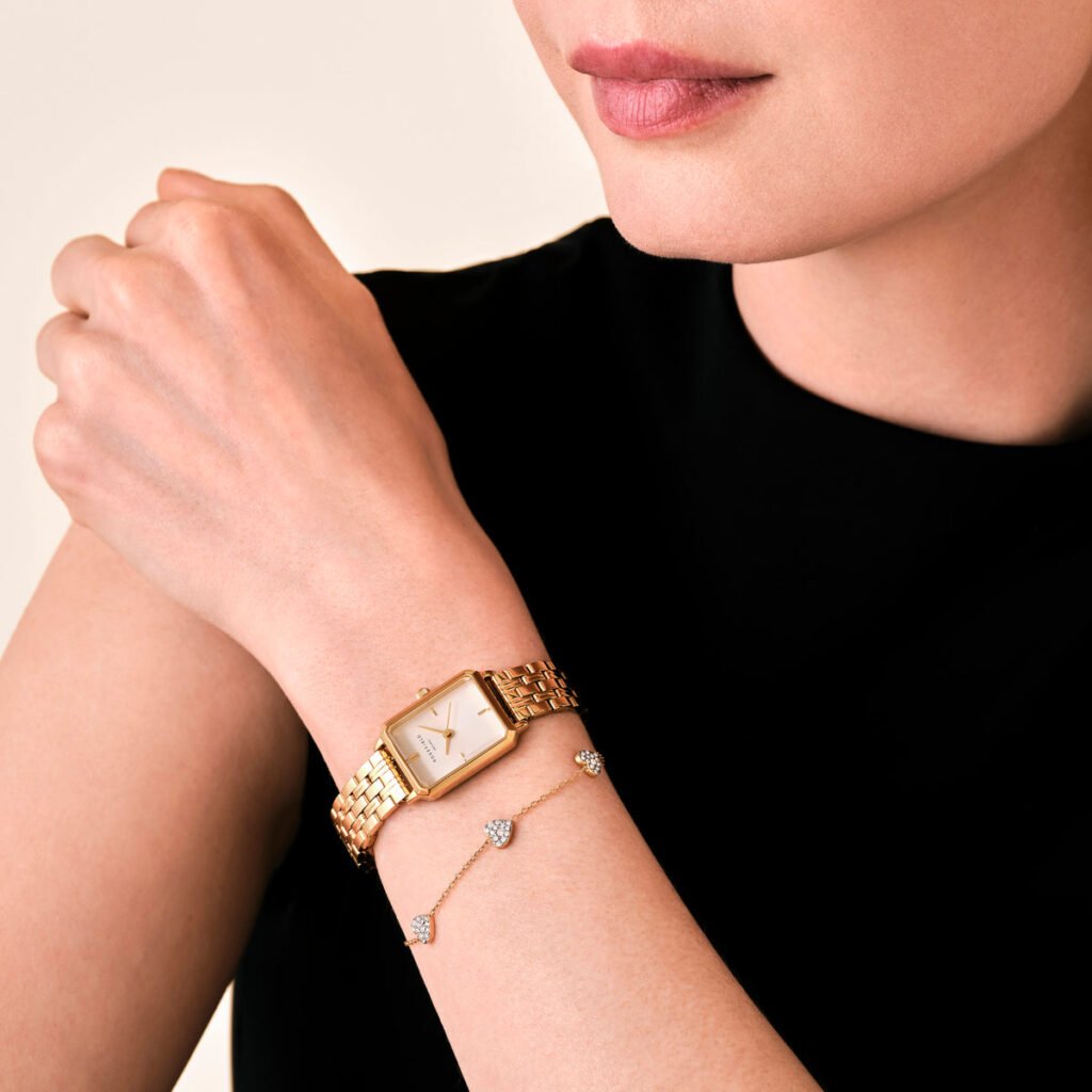 Rosefield Octagon XS + 3 Hearts armband cadeauset – productfoto 2