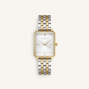 Rosefield Octagon Duotone horloge – bicolor / goudkleurig / zilverkleurig – productfoto 1