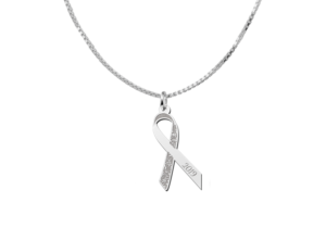 Pink Ribbon hanger met bloemen — afbeelding 2