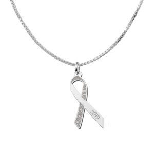 Pink Ribbon hanger met bloemen — afbeelding 3