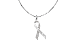 Pink Ribbon hanger met gravure — afbeelding 2