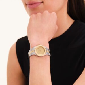 Rosefield Rose Duotone horloge – bicolor / goudkleurig / zilverkleurig – productfoto 2
