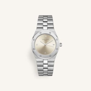 Rosefield Rose horloge – zilverkleurig – productfoto 1