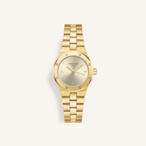 Rosefield Rose XS horloge – goudkleurig – productfoto 1