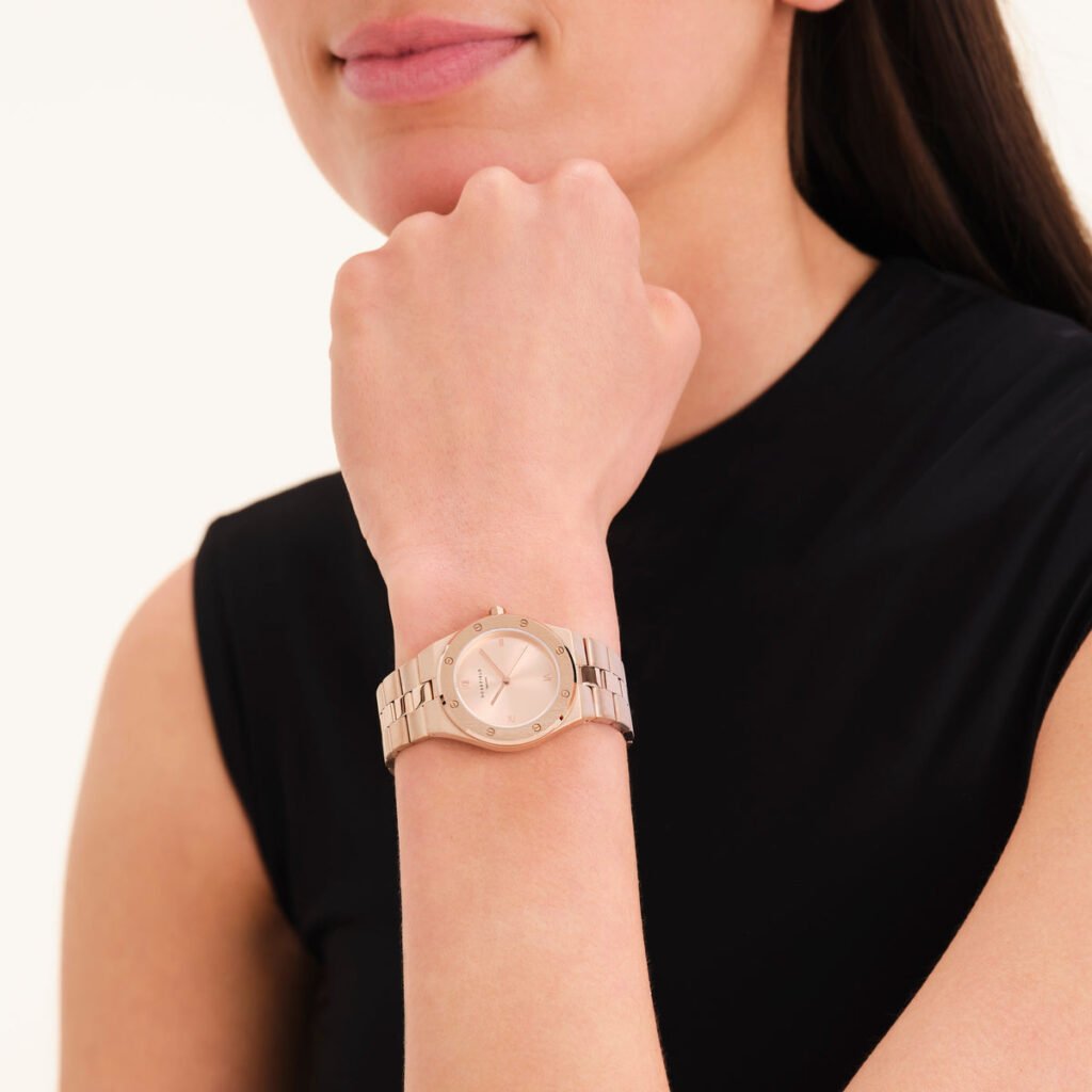 Rosefield Rose horloge – roségoudkleurig – productfoto 2