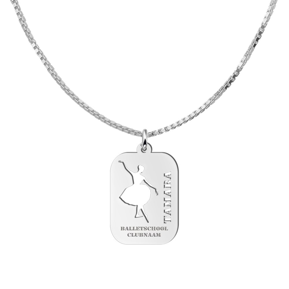 Sportbedel zilver ballet — afbeelding 2