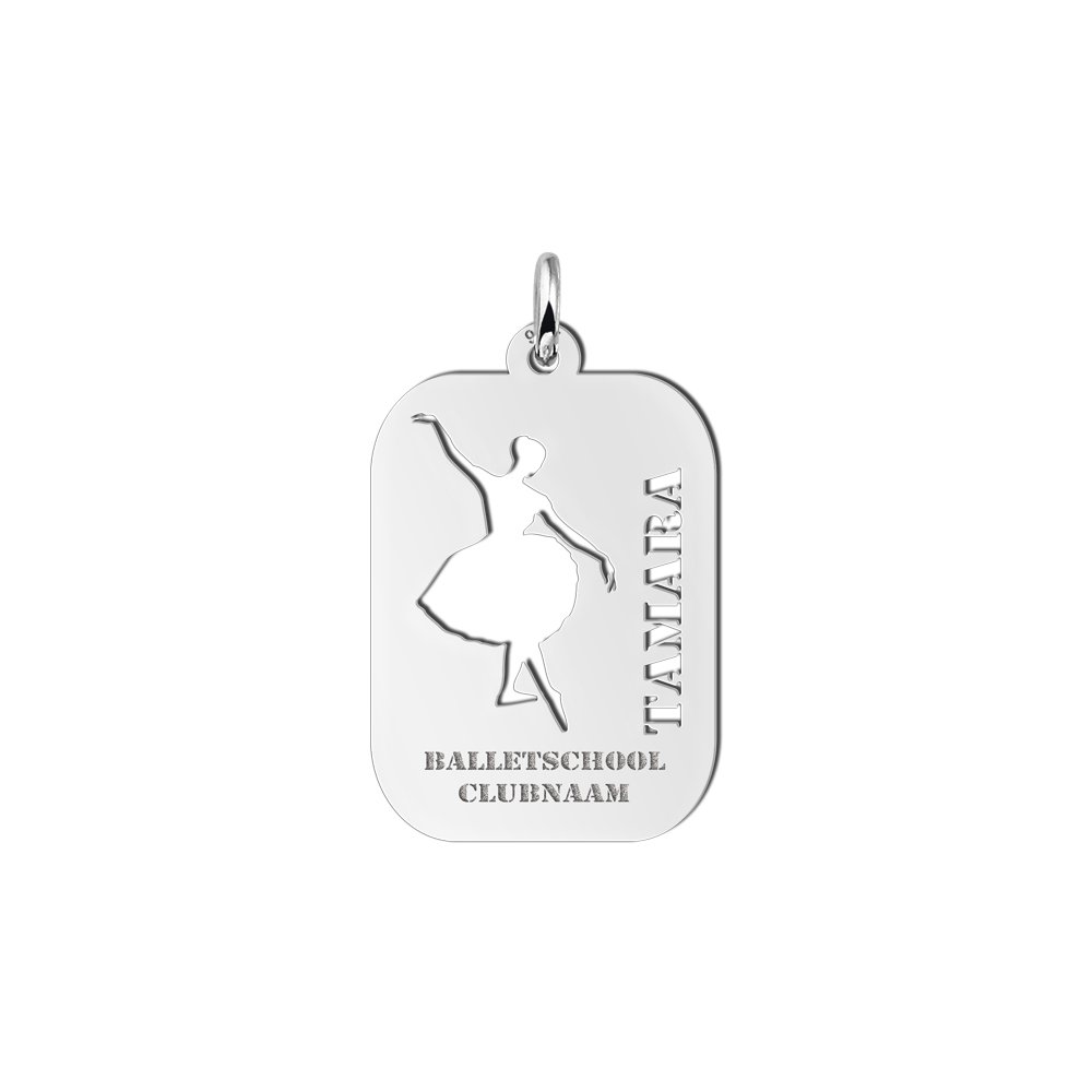 Sportbedel zilver ballet — afbeelding 1