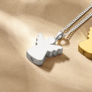 Zilveren engel ashanger ZGAH007 van Names4ever – afbeelding 5