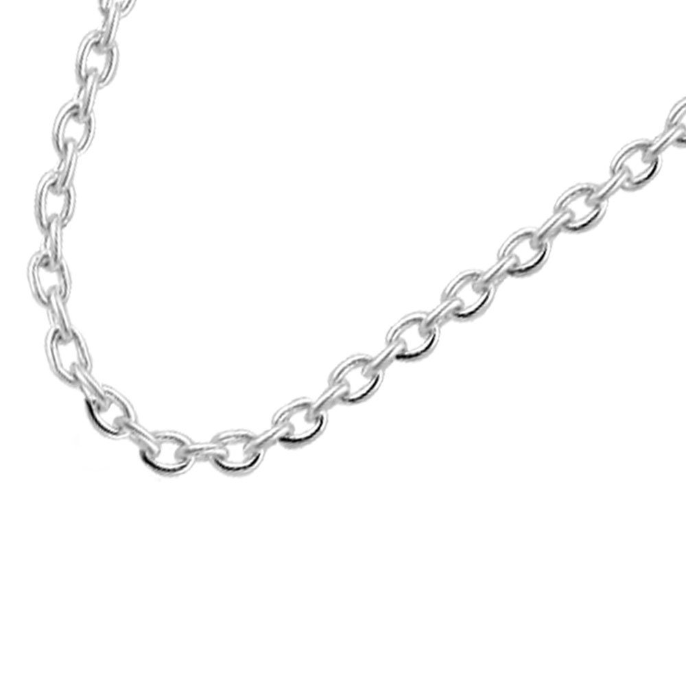 Zilver collier 80 cm — afbeelding 1