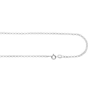 Zilveren ketting Jasseron 45-50 cm — afbeelding 1