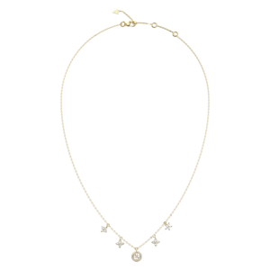 GUESS Secret Garden damesketting goudkleurig JUBN06032JWYGT-U