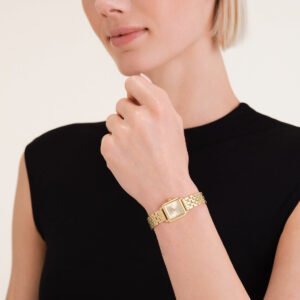 Rosefield Boxelle Champagne horloge – champagne / goudkleurig – productfoto 2