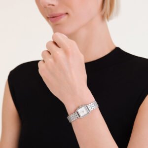 Rosefield Boxelle horloge – zilverkleurig – productfoto 2
